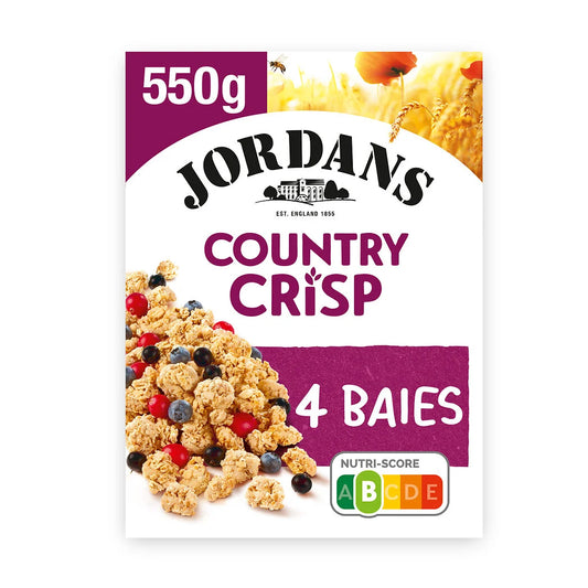 JORDANS Céréales 4 baies Country Crisp 550g