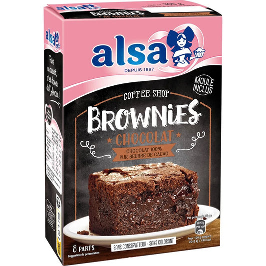 ALSA Alsa Préparation Gâteau Brownies 305g