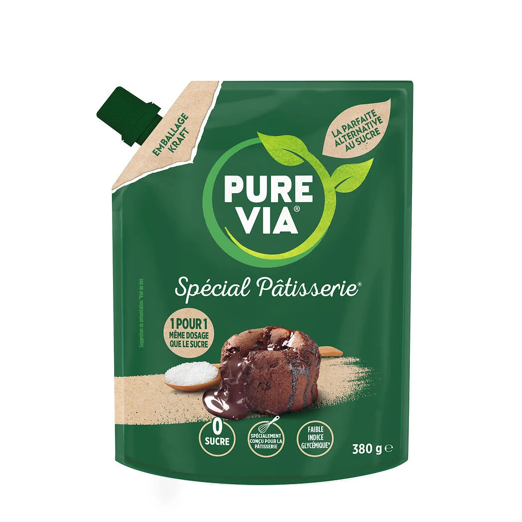PURE VIA Edulcorant d'origine naturelle Spécial Pâtisserie 380g