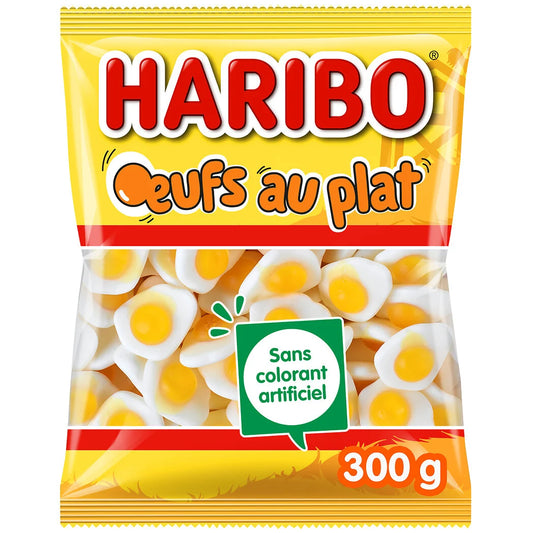 HARIBO Bonbons Œufs au Plat 300g
