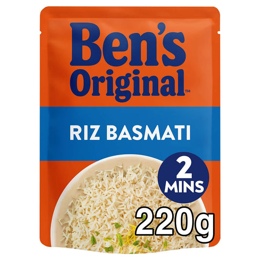 BEN'S ORIGINAL Riz basmati 220g
