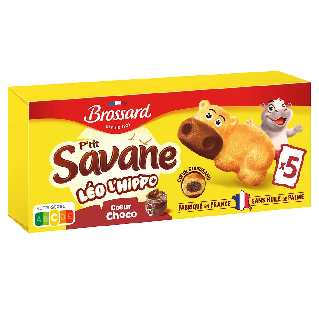 BROSSARD P'tit Savane Léo l'Hippo Chocolat 150g