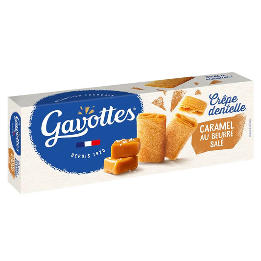 GAVOTTES Crêpe dentelle au caramel au beurre salé 60g