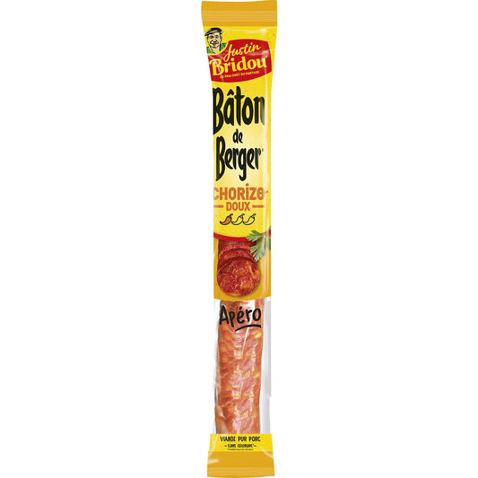 JUSTIN BRIDOU Chorizo doux bâton de berger 180g
