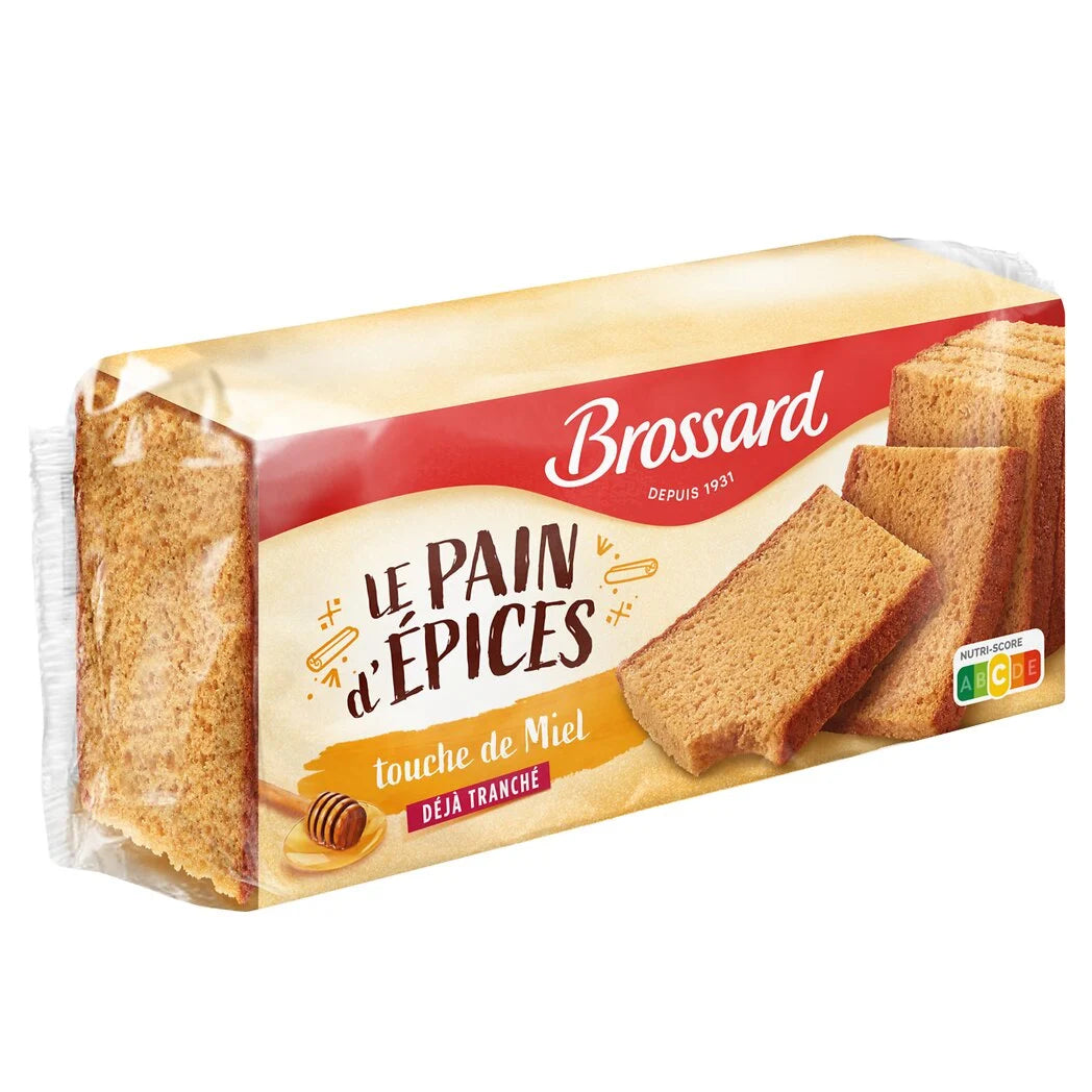 BROSSARD Pain d'epices touche de miel 350g