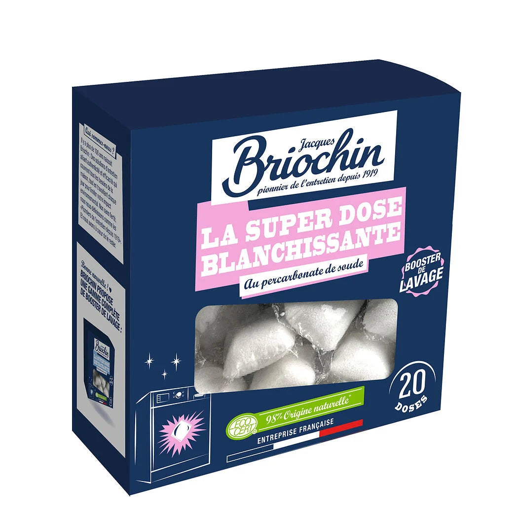 JACQUES BRIOCHIN Sodium Percarbonate Bleaching Doses (20 Pack)