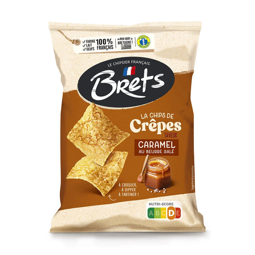 Brets Chips Gesalzenes Karamell-Weizen 100g