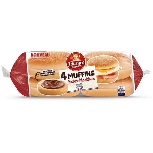 LA FOURNEE DOREE Muffins Extra moelleux 160g