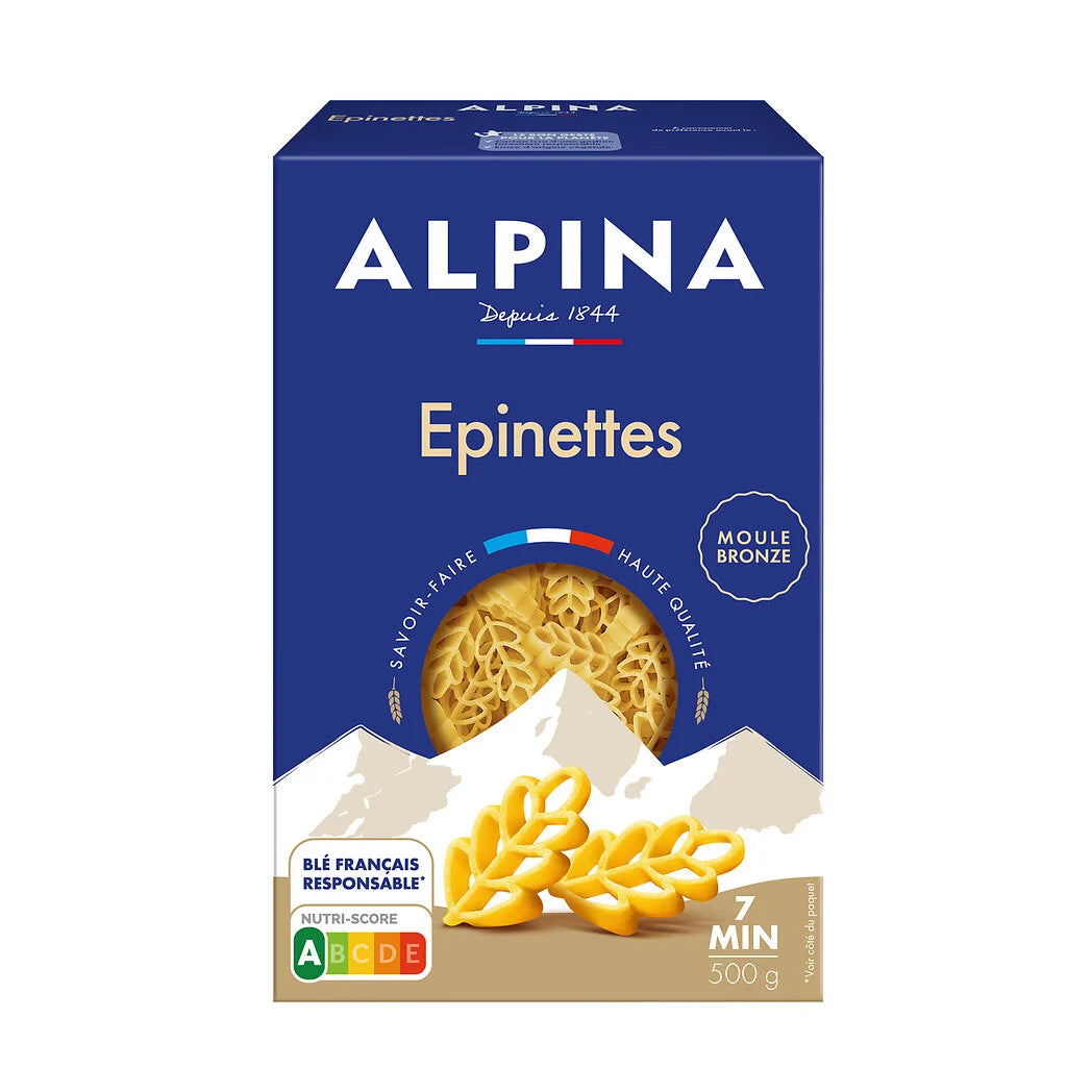 ALPINA Savoie Pâtes épinettes Collection 1844 500g