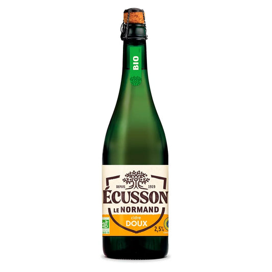 ECUSSON Cidre doux fruité BIO 75cl 2.5%