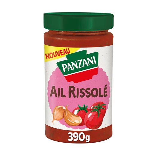 PANZANI Sauce tomate cuisinée aux oignons et à l'ail 390g
