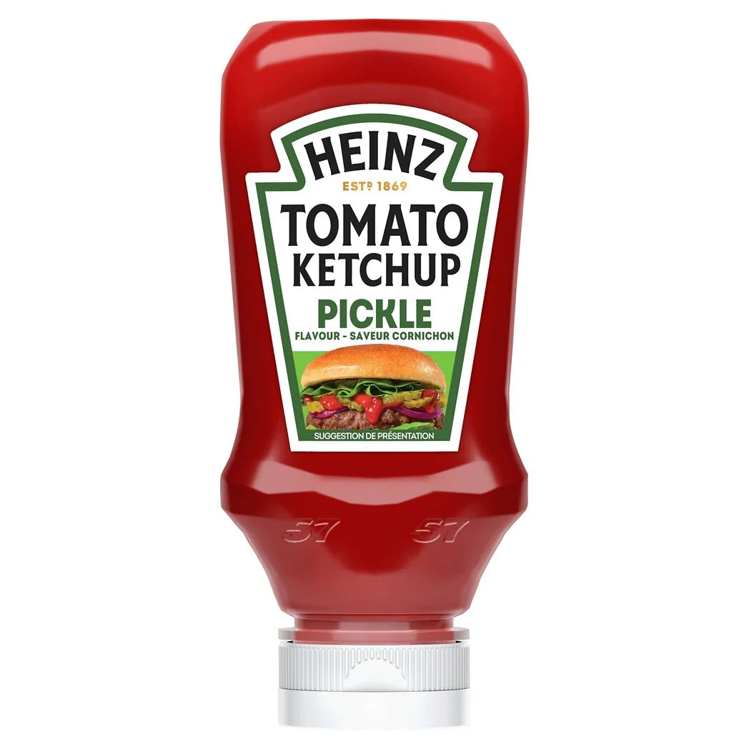 HEINZ Tomato ketchup pickles saveur cornichon 250g