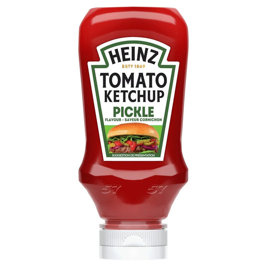 HEINZ Tomato ketchup pickles saveur cornichon 250g