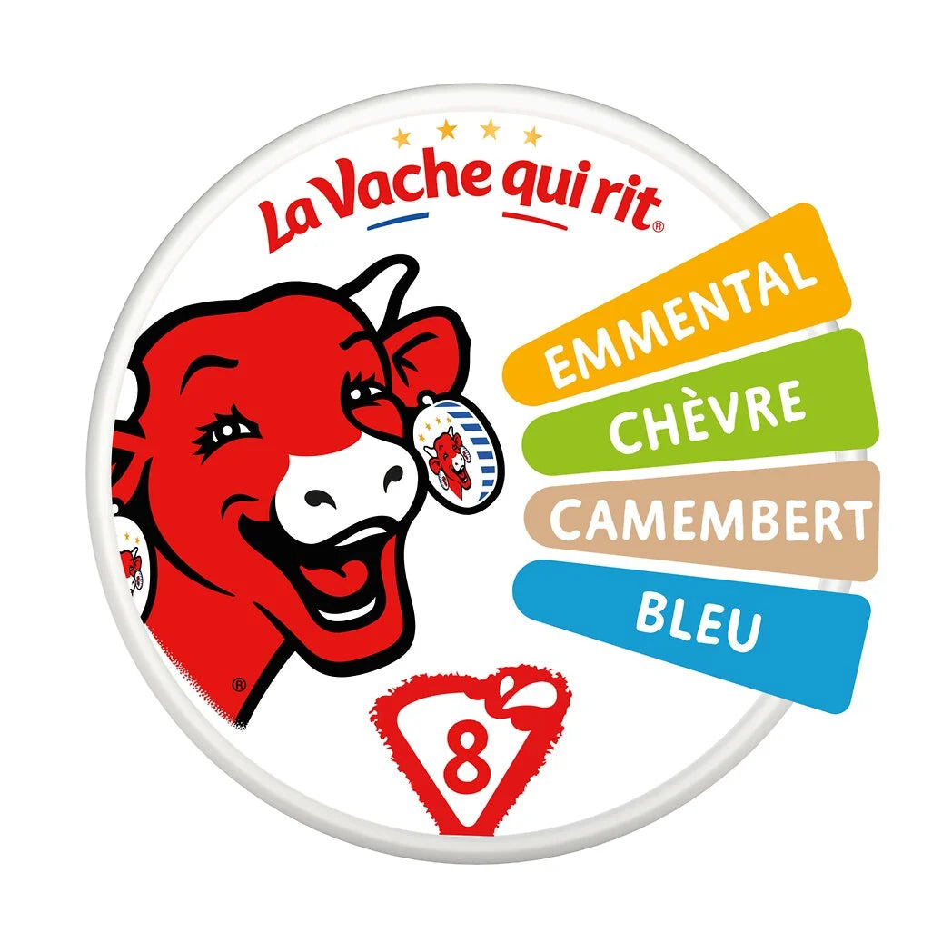 LA VACHE QUI RIT Fromage enfant à tartiner saveurs des régions 120g