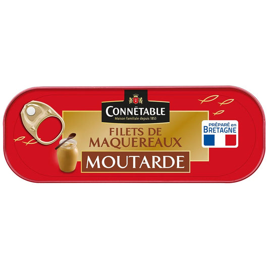 CONNETABLE Makrelenfilets in Dijon-Senfsauce 160g