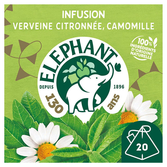 ELEPHANT Lemon Verbena & Chamomile Infusion x20