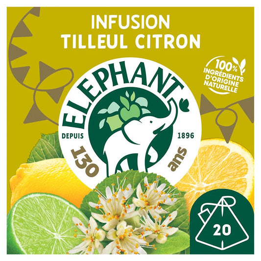 ELEPHANT Linden, Lemon & Lime Infusion x20