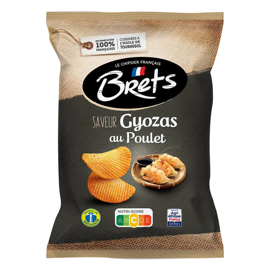 BRETS Chips de pommes de terre saveur gyozas poulet 125g