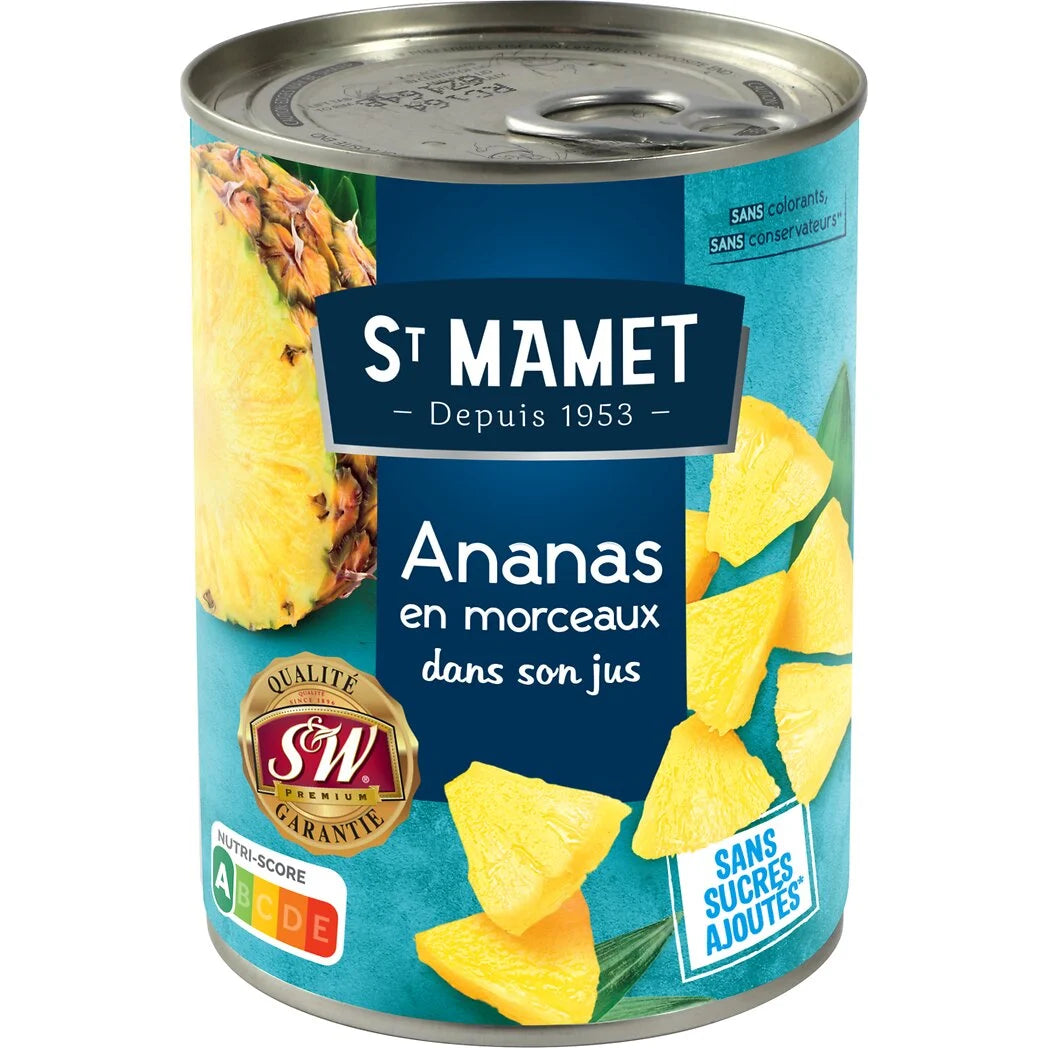 ST MAMET Pineapple Chunks 345g