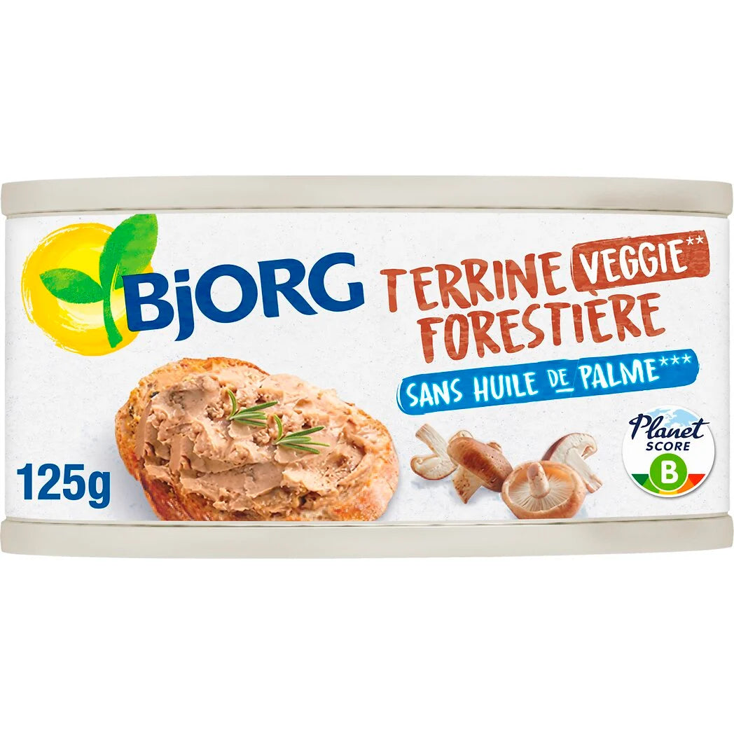 BJORG Terrine végétale forestière BIO 125g