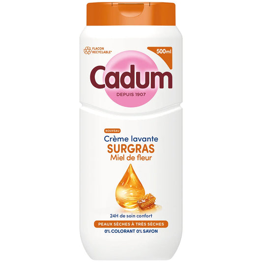 CADUM Creme de banho extra rico com mel de flor 450ml