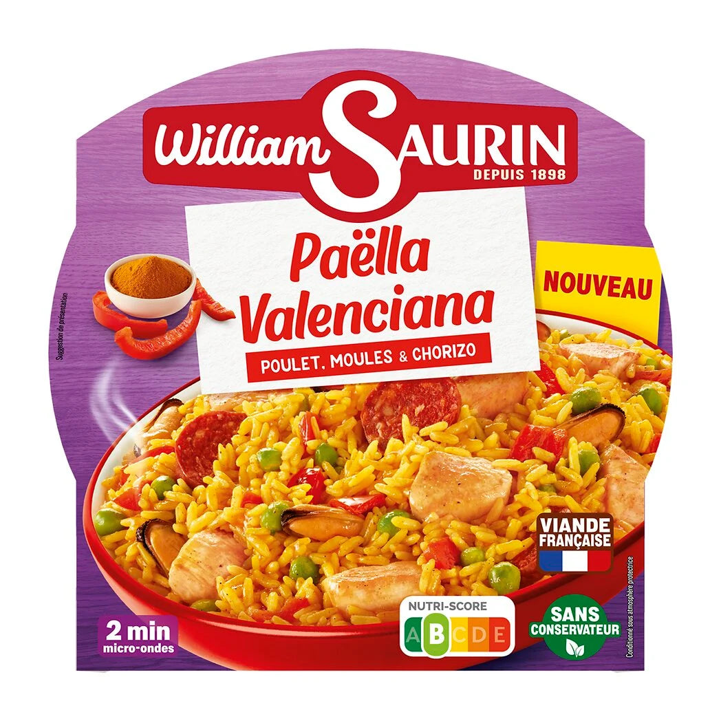 WILLIAM SAURIN Paëlla Valenciana 285g
