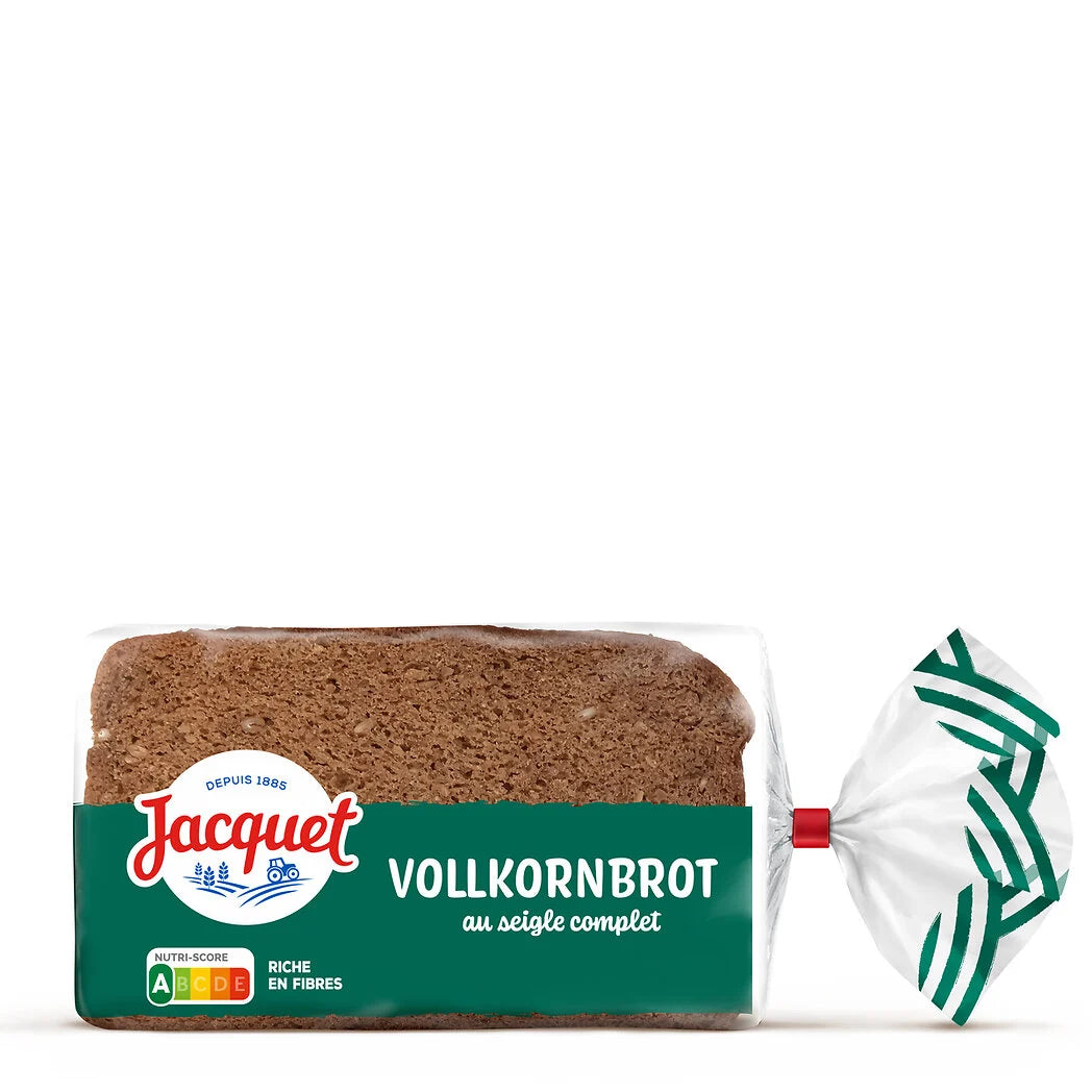 JACQUET Pain Allemand Vollkornbrot Roggenvollkorn 500g
