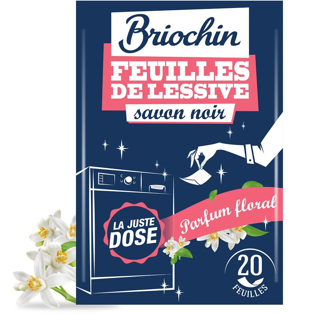JACQUES BRIOCHIN Floral Scent Laundry Sheets (20 Pack)