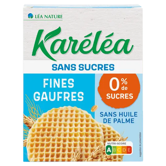 KARELEA 0% Sugar Fine Wafers 140g