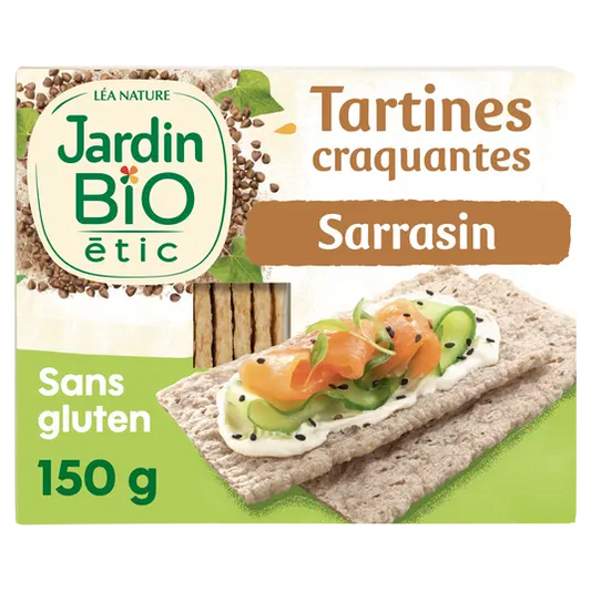 JARDIN BIO Organic Buckwheat Crispbread 150g