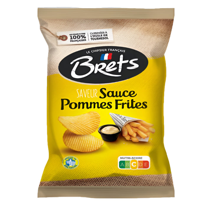 BRETS French Fries Sauce Flavoured Chips – 125g