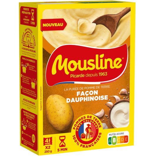 MOUSLINE Purée façon dauphinoise 250g