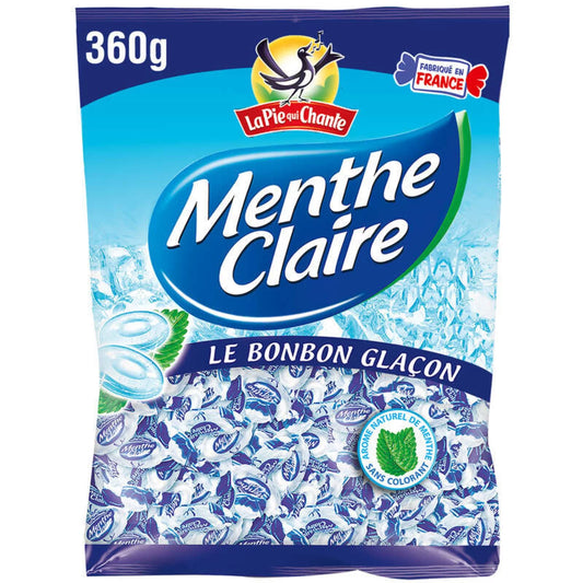 LA PIE QUI CHANTE Menthe Claire Candies 360g