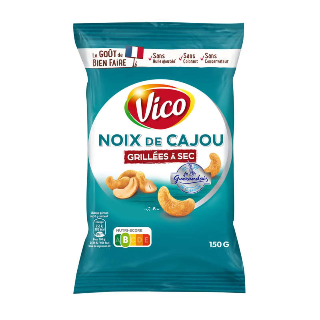 VICO Dry Roasted Cashews 150g