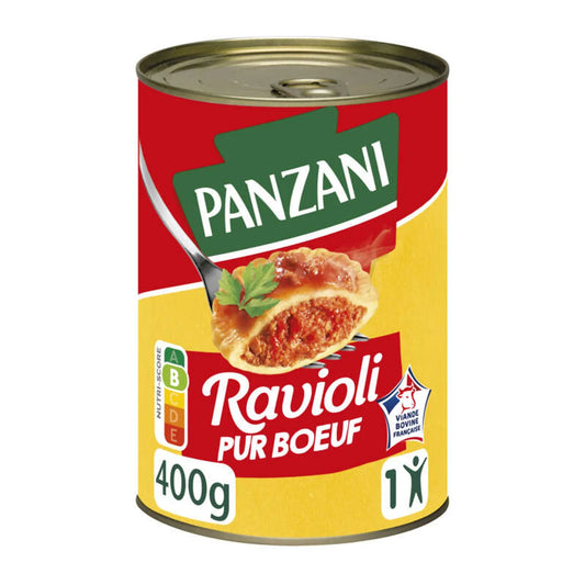 PANZANI Pure Beef Ravioli 400g
