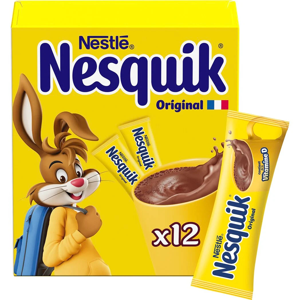 NESTLE NESQUIK - Chocolat en poudre 12x13,5g