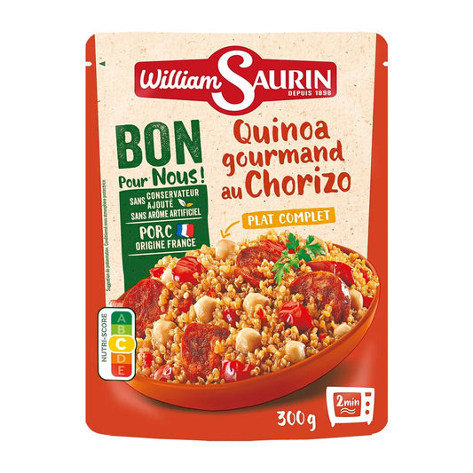 WILLIAM SAURIN Quinoa au chorizo 300g