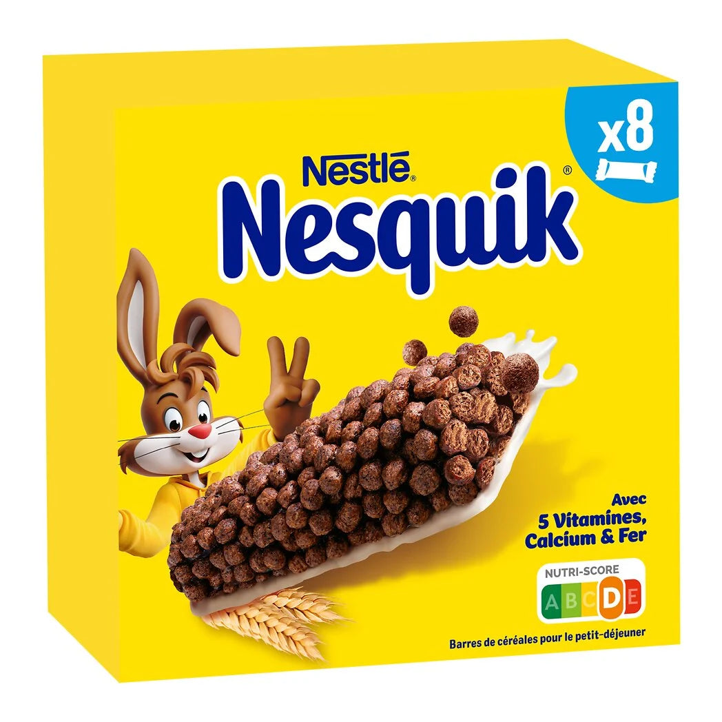 NESTLE NESQUIK Barres de Céréales Nesquik 8x25g