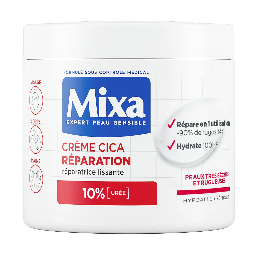 MIXA Crème réparatrice lissante 400ml