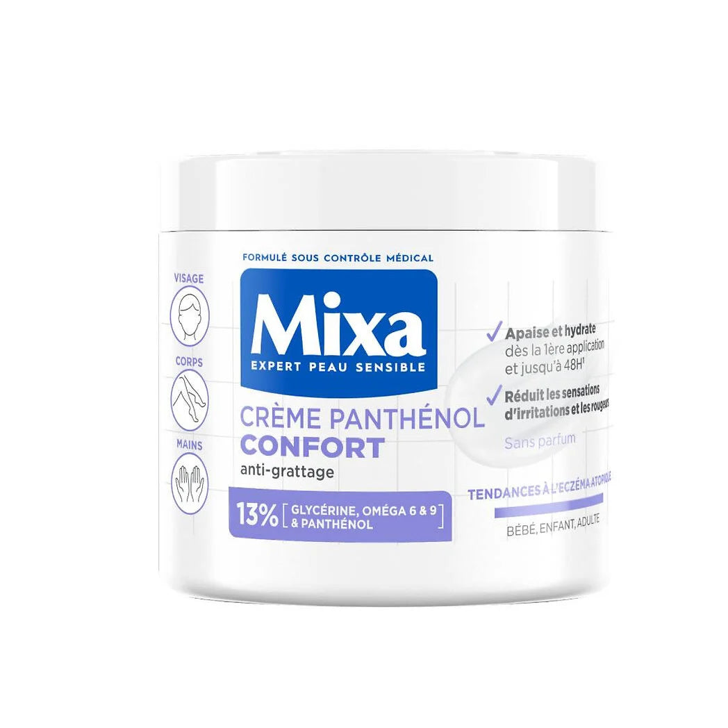 MIXA Crème Panthénol confort anti-grattage 400ml