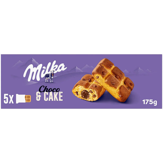 MILKA Gâteau Cake & Choc x5 - 175g