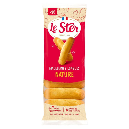 LE STER Le Pâtissier - Madeleines longues aux œufs frais 250g