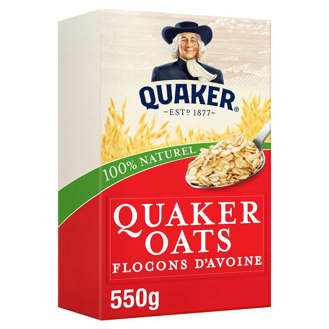 QUAKER Flocons d'avoine Oats 550g