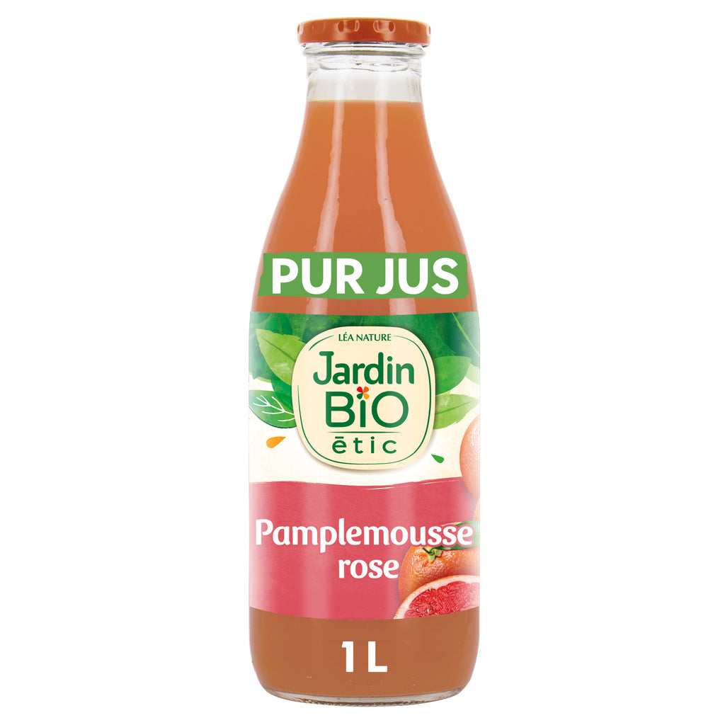 JARDIN BIO Organic Pure Pink Grapefruit Juice 1L