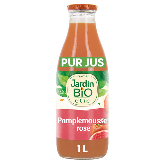 JARDIN BIO Organic Pure Pink Grapefruit Juice 1L