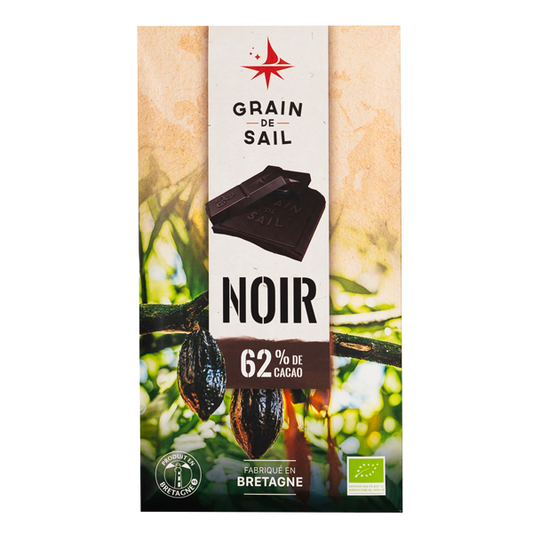 GRAIN DE SAIL 62% Dark Chocolate 100g
