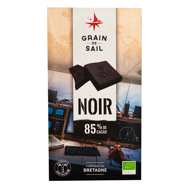 GRAIN DE SAIL 85% dunkle Schokolade 100g