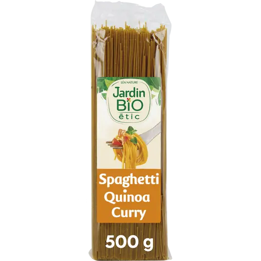 JARDIN BIO Organic Quinoa & Turmeric Spaghetti 500g