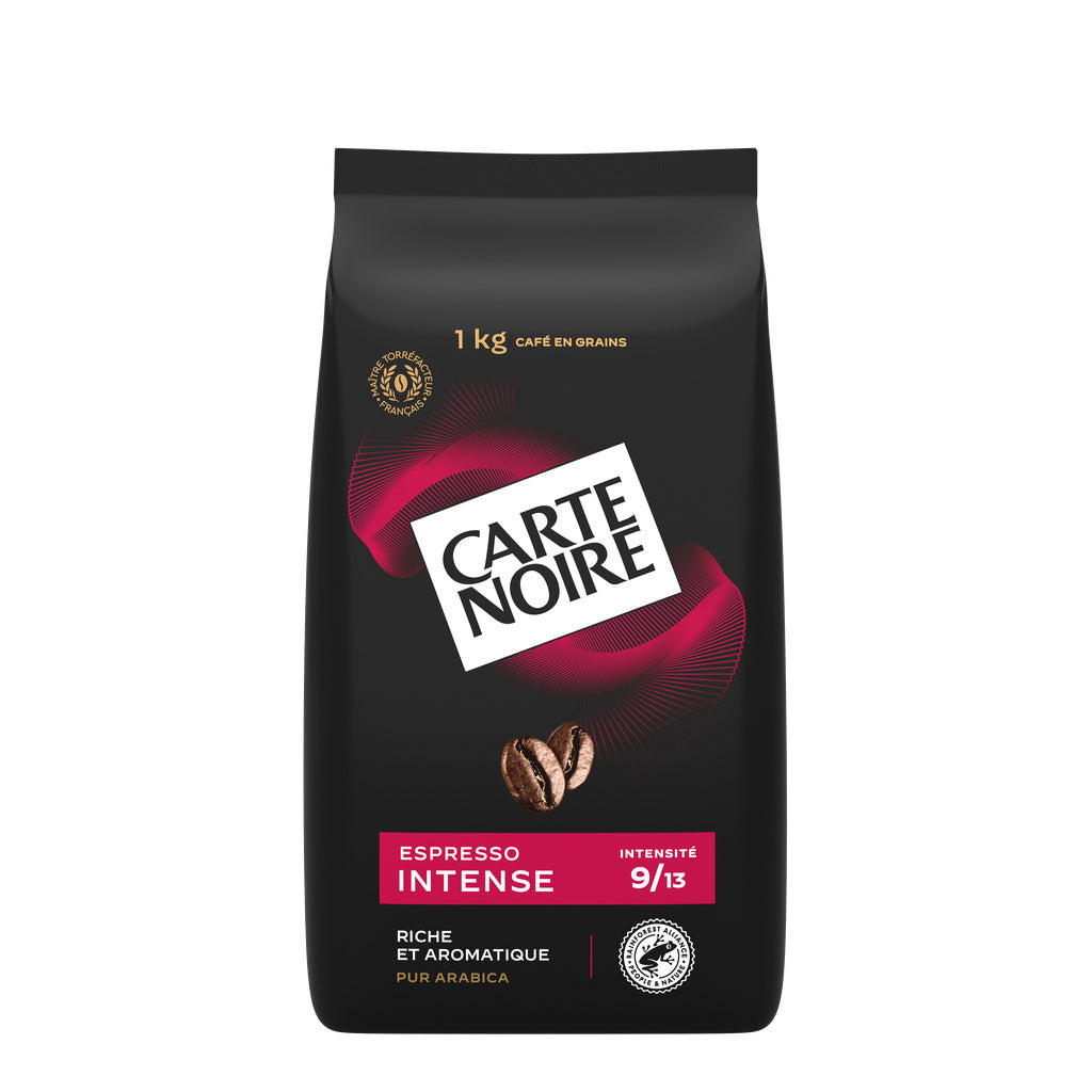 CARTE NOIRE Café en grains Espresso 100% arabica 1kg