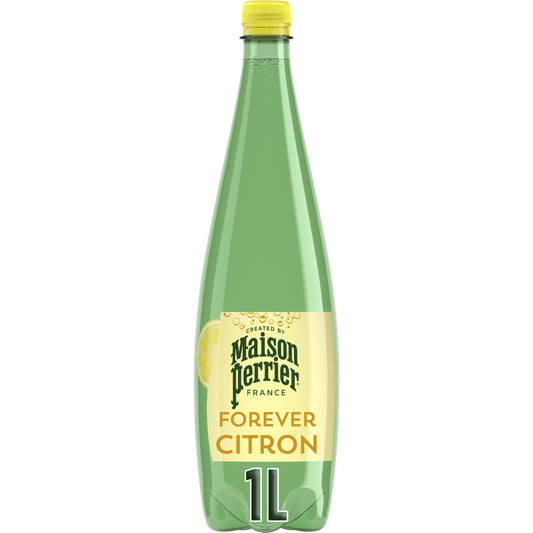 PERRIER Boisson gazeuse aromatisée citron - Forever 1L